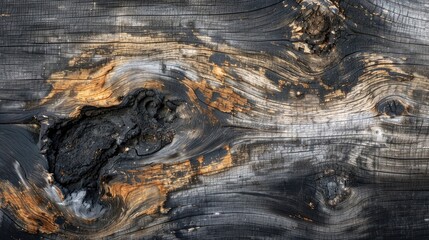 Wall Mural - Aged natural wood surface background pattern