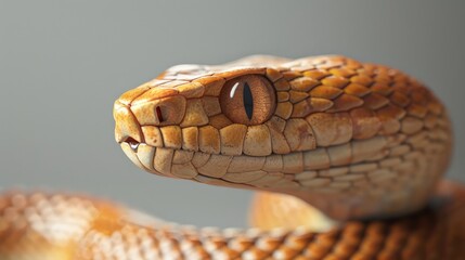 Canvas Print - close up of a snake