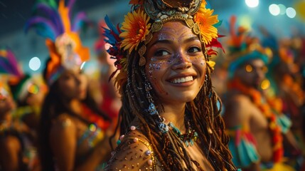 Carnival of Rio de Janeiro in Brazil,