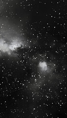 Wall Mural - Space Abstract Black