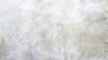 Wall Mural - Background of white watercolor paper