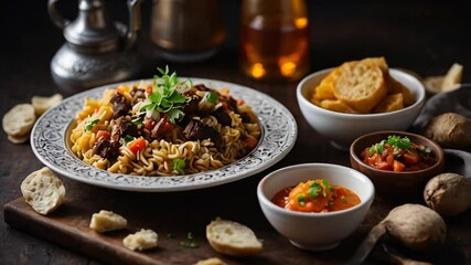 Wall Mural - traditional food of Azerbaijan