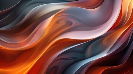 Wall Mural - Elegant background with deep rich colors smooth shapes and glowing textures