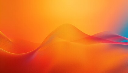 Wall Mural - This high-resolution, 4K abstract backdrop features a vibrant orange gradient, ideal for creating eye-catching banners and illustrations.