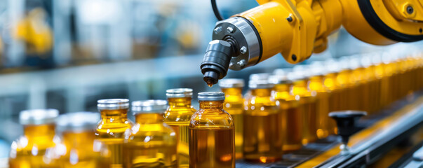 Aufkleber - Optimize production quality through the synergy of automated robotic assembling and precision engineering