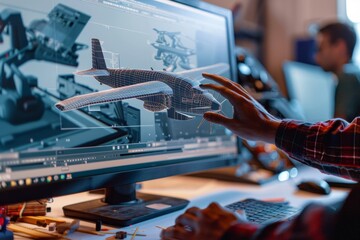 Collaborative CAD Engineering for Detailed Aircraft Design - Professional Software Use