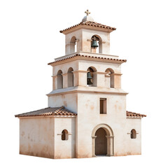 church isolated on a white background, png