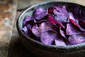 Sticker - Crunchy snack made from purple potatoes