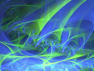 Imaginatory fractal abstract background Image