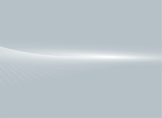 Poster - Black and white soft color tone, abstract wavy dotted lines background.