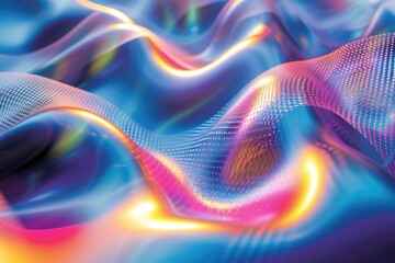 Fototapete - , background showcasing the principles of wave optics and diffraction