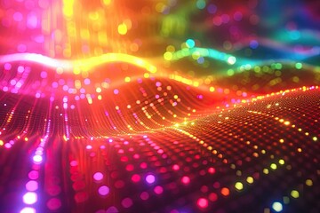 Fototapete - , background showcasing the principles of wave optics and diffraction
