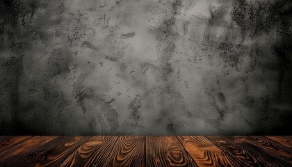 Sticker - background is a concrete texture that looks like an old grunge wall pattern or the cement walls are painted with loft style gray paint