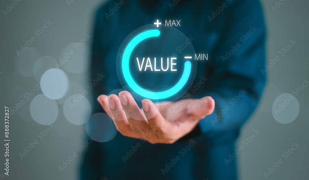 Added Value Raphic Growth value, increase value service, company value added, business ...