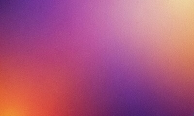 Canvas Print - Purple and Orange Gradient Background for Creative Projects