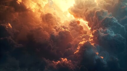 amazing light of nature - cloudscape sky