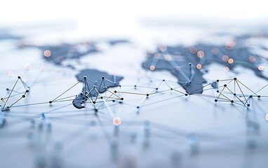 Aufkleber - Global Network Connection