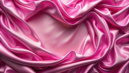 Wall Mural - Glamorous pink silk material for luxurious and elegant backgrounds, silk, material, luxurious, elegant, pink, smooth, rich