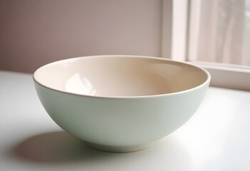 round bowl mockup