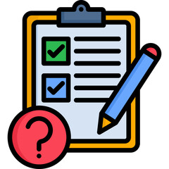 Poster - Questionnaire Icon