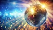 © Sujid - Disco ball sparkling in the summer sun, disco ball, summer, shiny, reflection, party, sunlight, mirrorball, dance, fun, festive