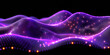 © Vertigo Images - Creative glowing purple metaverse space backdrop. Abstract world and innovation concept. 3D Rendering.