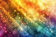 © Tanu - Vibrant bokeh background with sparkles, ideal for creating a festive and enchanting atmosphere, A vibrant, glowing background that shimmers like a rainbow, AI generated