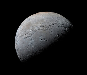 Wall Mural - charon the moon of planet pluto.