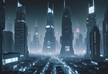 futuristic cyberpunk background