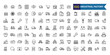 © Rubbble - Industrial Factory line icon set. Outline icon collection. Editable vector stroke.