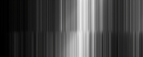 Wall Mural - Black and white digital glitch art background, stripes of dark grey with a subtle noise effect, creating a dark and mysterious atmosphere.