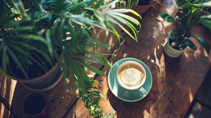 Coffee and plants