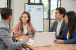 © aekachai - Asia business meeting   consultations of business people in the company's meeting room.