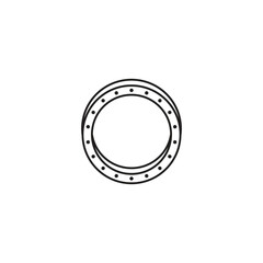 Poster - ring icon illustration