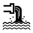 © darwin - liquid waste Solid icon