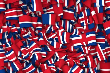 Wall Mural - Norway  Flag background 