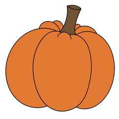 Orange pumpkin