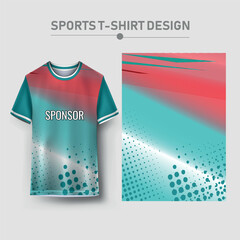 Wall Mural - Sports jersey and t shirt template, Sports jersey and t shirt template sports design, background for ports jersey