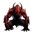 © Tidarat - devil monter isolated on white