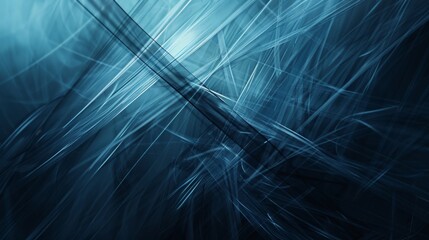 Wall Mural - abstract blue lines background.