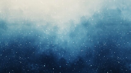 Wall Mural - Abstract Blue and White Background with Bokeh Lights.