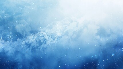 Wall Mural - blue abstract background with white dots.