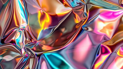 Wall Mural - abstract iridescent texture background.