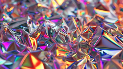 Wall Mural - abstract holographic background.