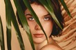 © ArtSpree - Collage with close-up female eyes of different ethnicity. Multicultural diversity and friendship.  fashion make-up, digital ai. Beautiful simple AI generated image in 4K, unique.
