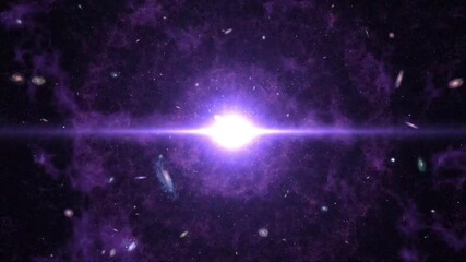 Wall Mural - the big bang, the birth of our universe. universe science astronomy.