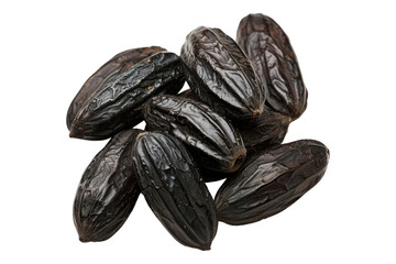 Tonka beans isolated on transparent background