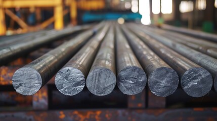 Sticker - High-Quality Industrial Metal Rods