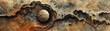 © Woranittha - Organic shapes and textures in muted earth tones, showcasing natural elements in abstract form