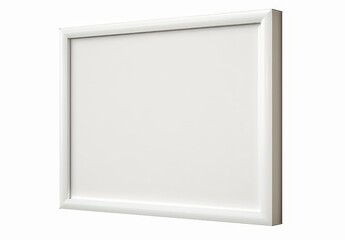 Wall Mural - A minimalist PNG frame with sharp edges, perfect for showcasing your designs or photos.